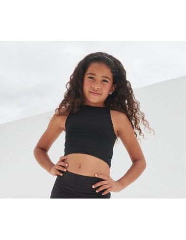 S-SM106-Kids Cropped Top